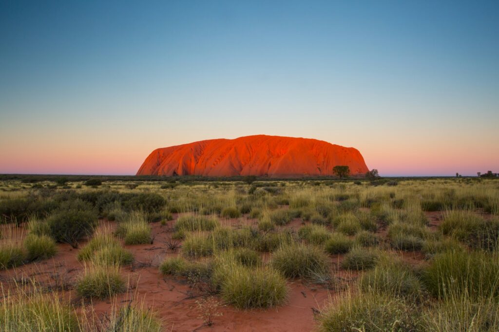 Uluru at Sunset